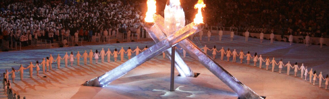 Eröffnungsfeuer Olympische Spiele
