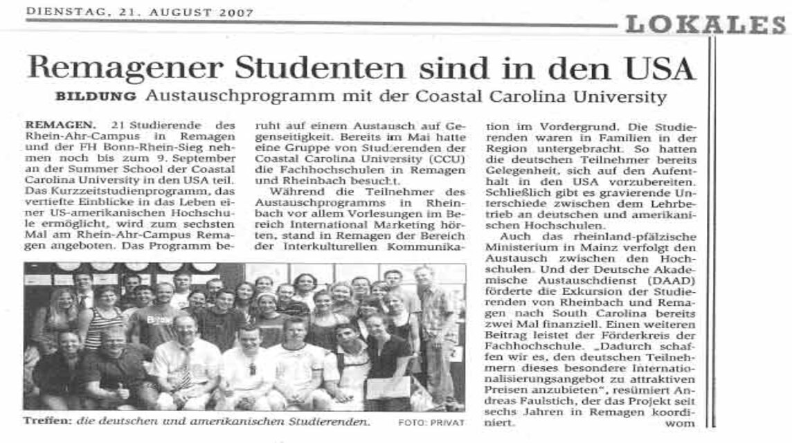 Article Summer School 2007