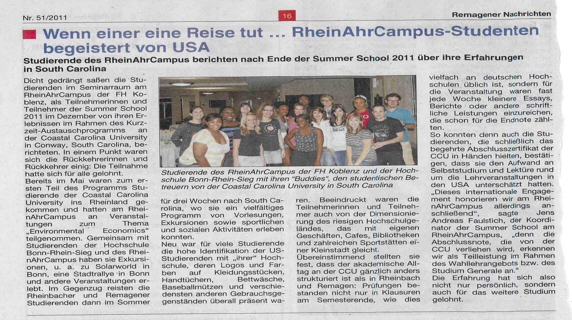 Article Summer School 2011