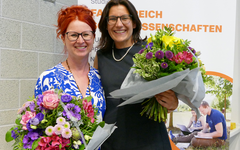 Prof. Dr. Agnieszka Maluga und Prof. Dr. Kathrin Klein-Zimmer