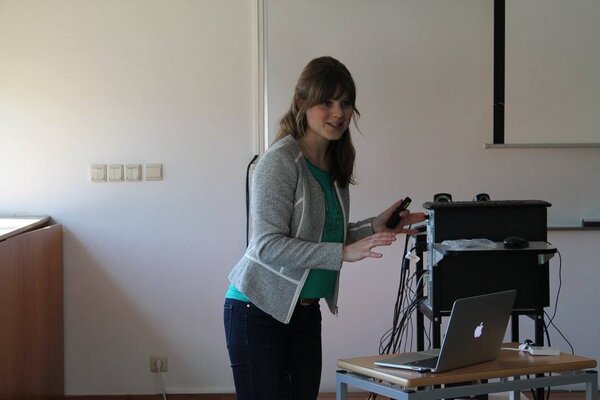 Giving lectures and teaching seminar sessions