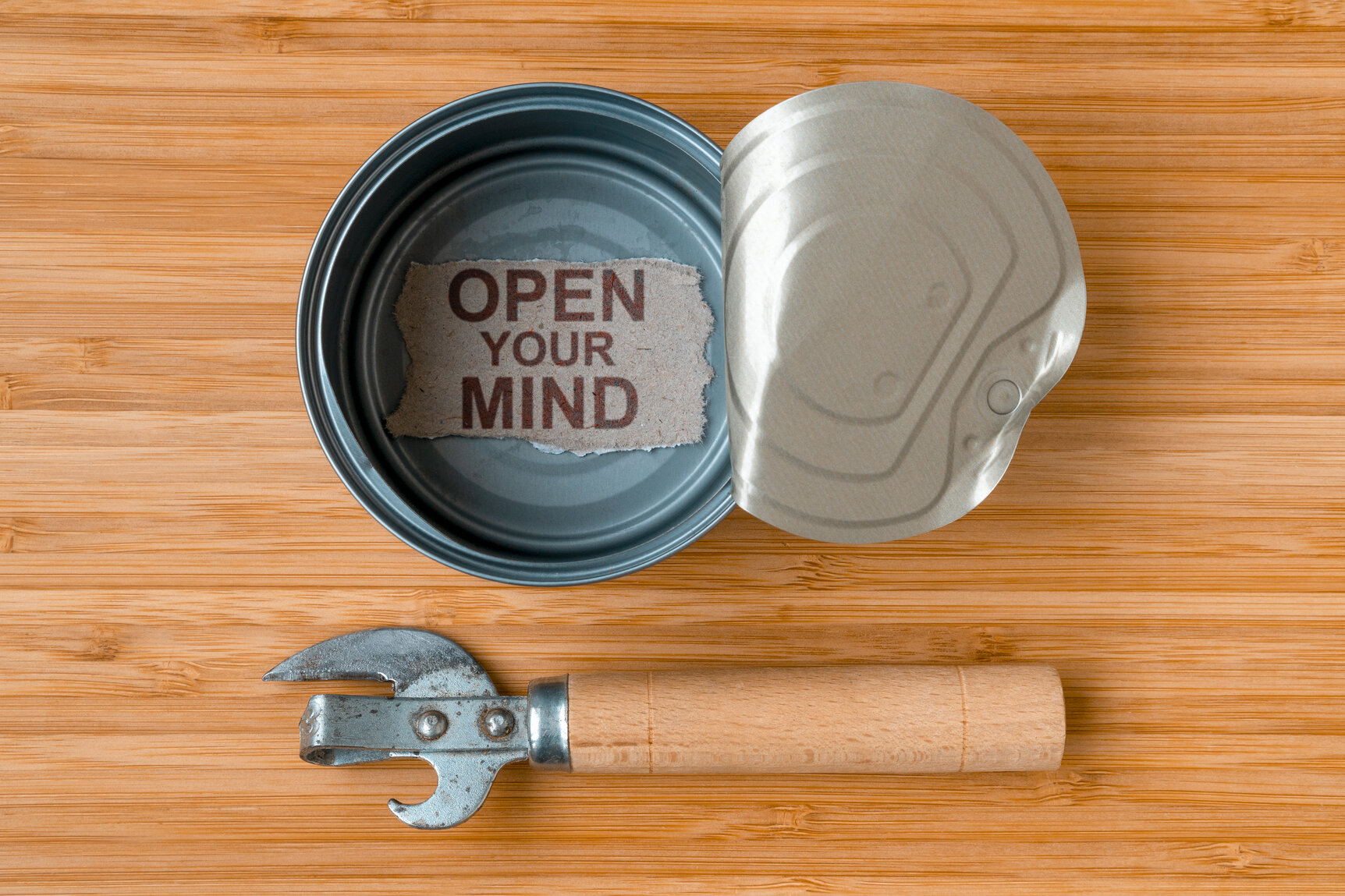 Open your mind to new and creative thinking