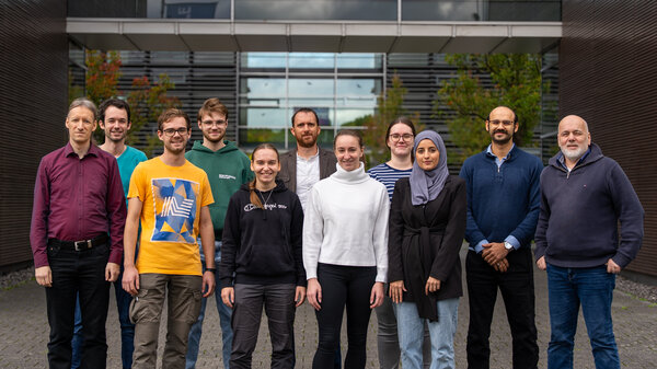 Teamfoto Arbeitsgruppe Wearable Labor