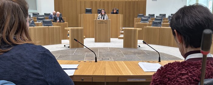 Sitzungssaal imMinisterium für Bildung