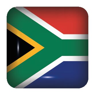 Flagge von Suedafrika