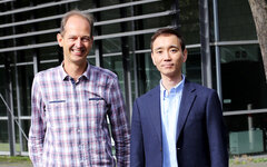 Prof. Markus Neuhaesuser und Professor Hidetoshi Murakami