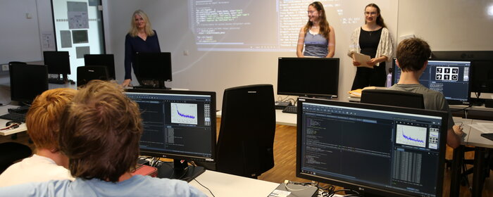 Schüler programmieren eichenerkennung