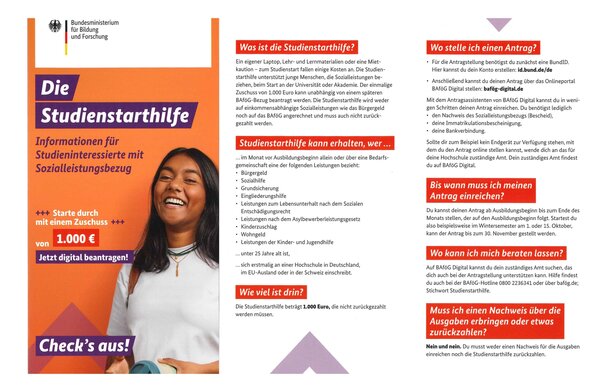 Studienstarthilfe