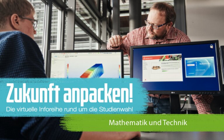 Studierende am Computer