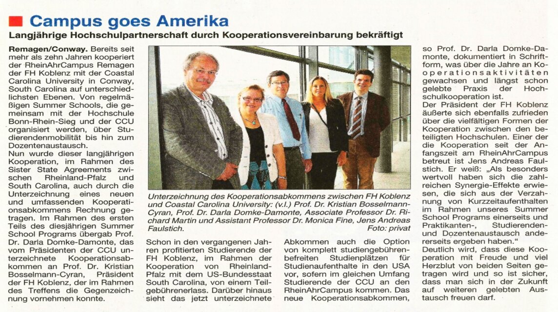 Article Summer School 2012