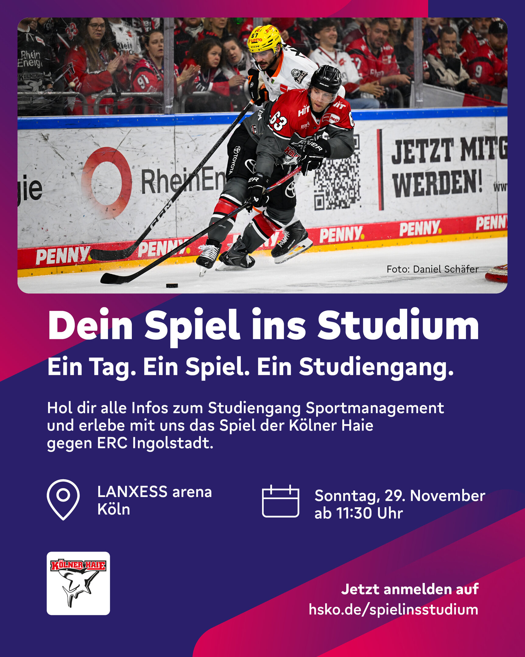 Dein Spiel ins Studium