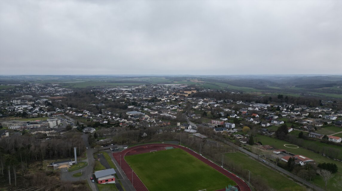 Drohnenaufnahme Hachenburg