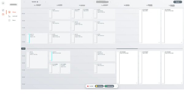 Beispielstundenplan in WebUntis