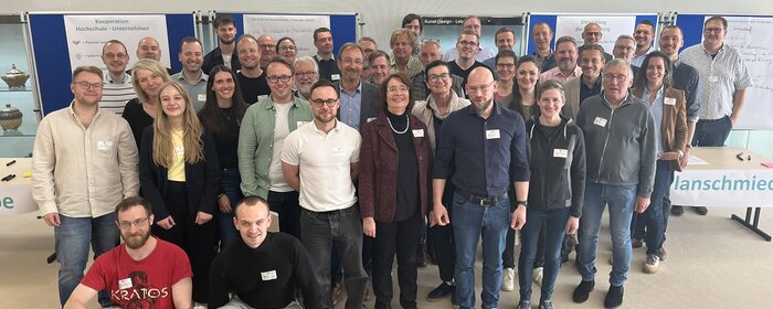 Teilnehmerinnen und Teilnehmer Industrieworkshop 