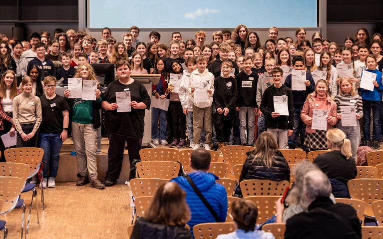 Gruppenbild Jugend Forscht 2024