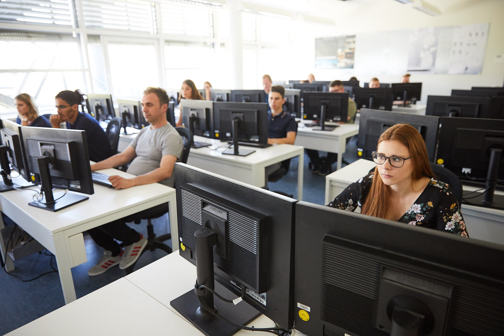 Dekoratives Bild, Computer, IT, Rechenzentrum