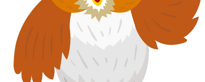 Logo der Kinderuni - eine Eule mit Doktorhut