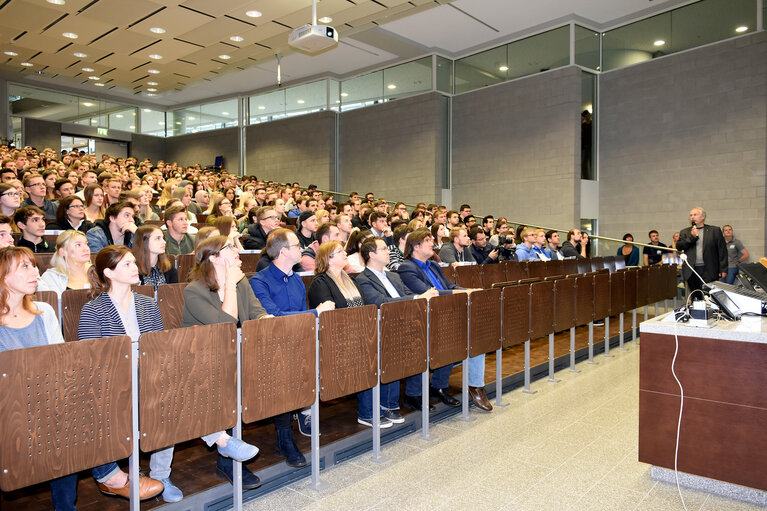 Erstsemesterbegrüßung durch den Präsidenten