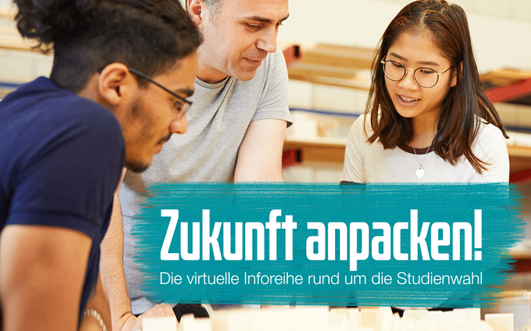 Studierende im Gespräch