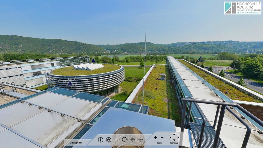 Zum virtuellen Rundgang am RheinAhrCampus