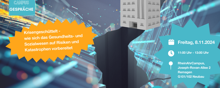 Grafik Veranstaltungshinweis Remagener Campus Gespräche