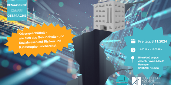 Grafik Veranstaltungshinweis Remagener Campus Gespräche