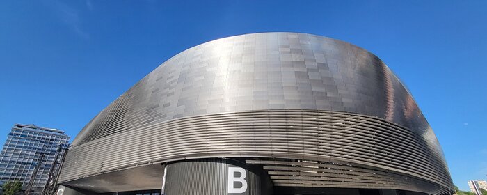 Das Bernabeu-Stadion in Madrid. 