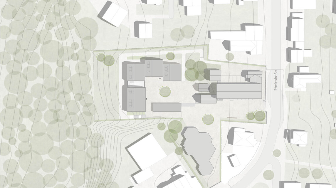  Institut für künstlerische Keramik und Glas Lageplan