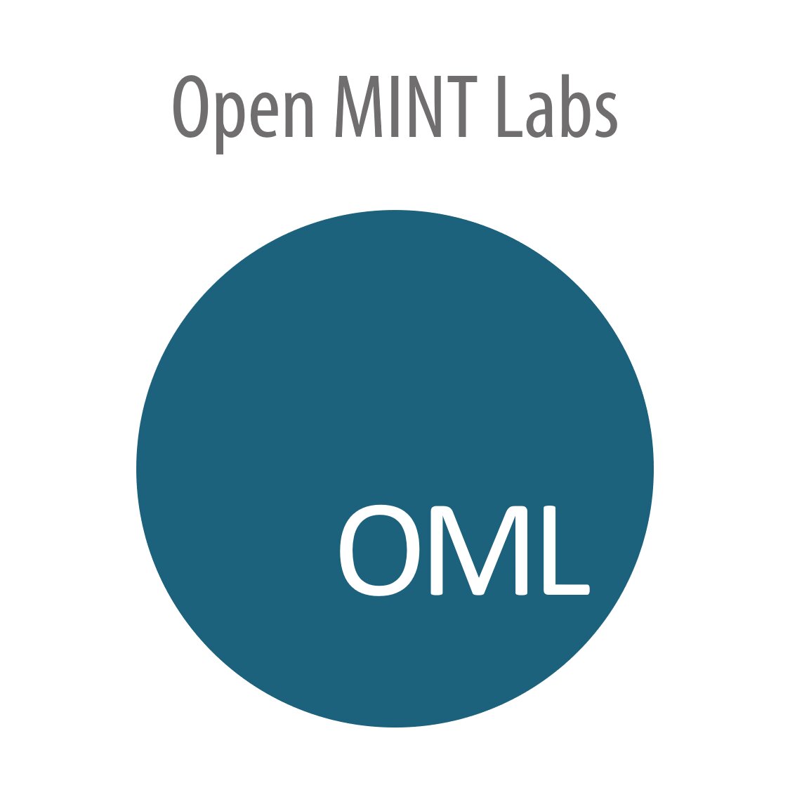 Grafische Darstellung mit weiterführendem Link zu der Unterseite des Projektes Open MINT Labs (OML)