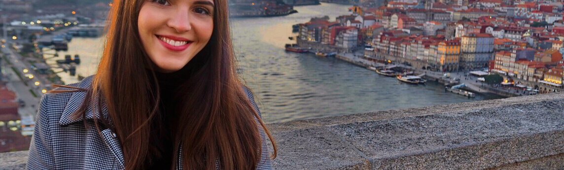 Picture of exchange student in Porto