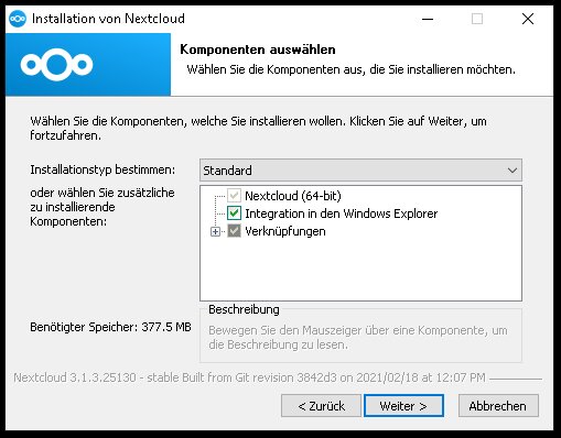 Windows-Client installieren