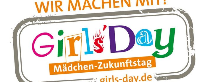 Grafik mit dem Schriftzug "Girls´Day"