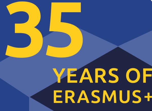 35 Years of ERASMUS Logo