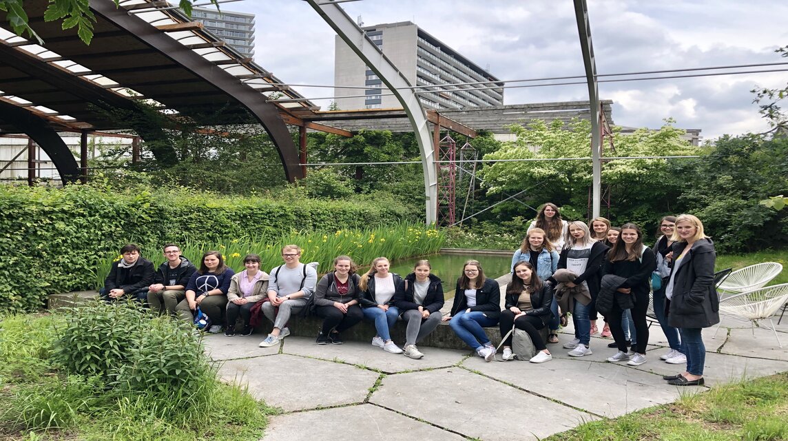 Gruppenfoto in Belgien