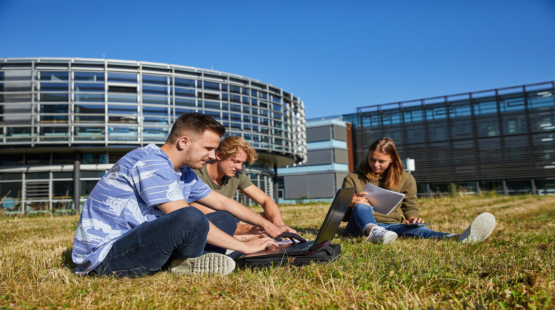 Studenten vor RAC