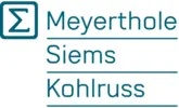 Logo Meyerthole Siems Kohlruss Gesellschaft für aktuarielle Beratung mbH, Köln Externer Link zur Webseite von der Meyerthole Siems Kohlruss Gesellschaft für aktuarielle Beratung mbH
