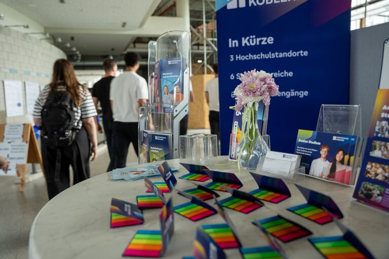 Infostand beim OpenDay