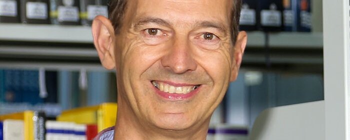 Das Portrait eines Professors.