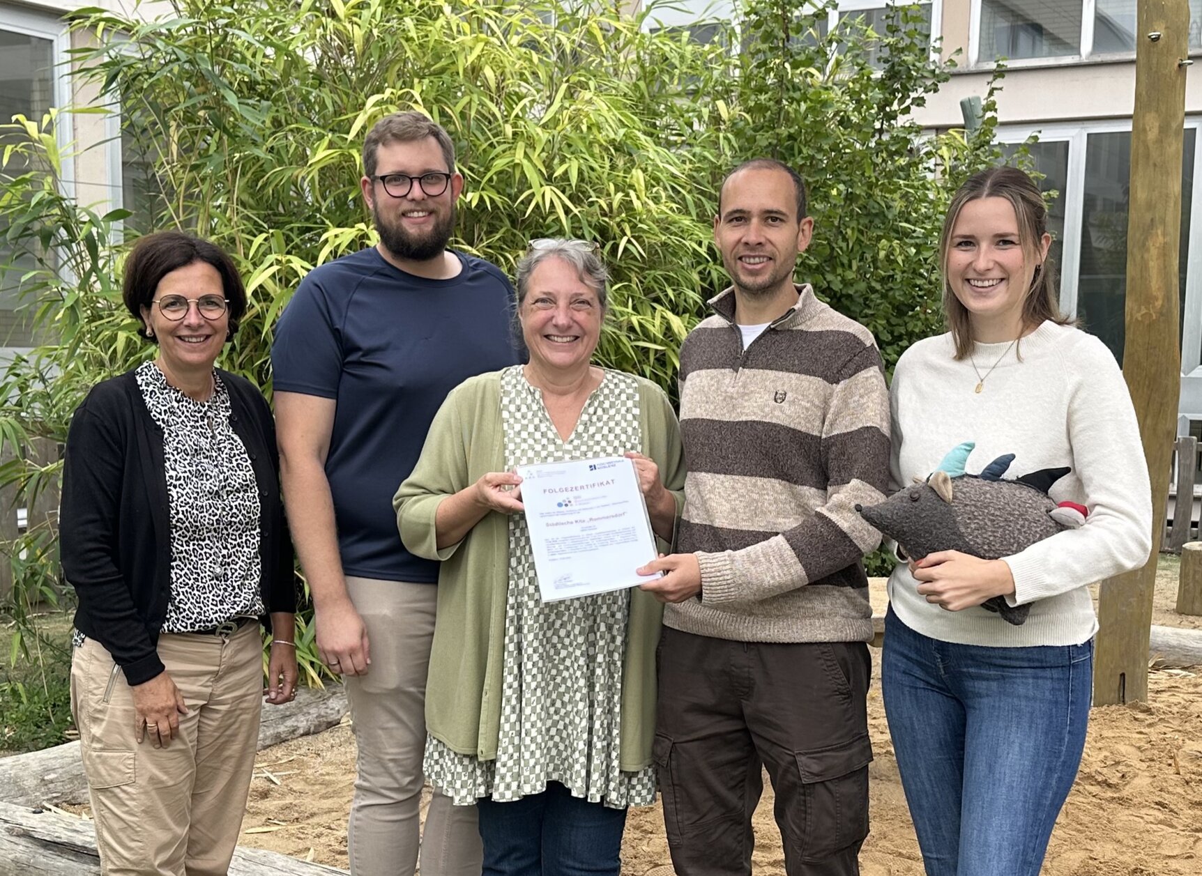 Team IBEB und Kita Rommersdorf