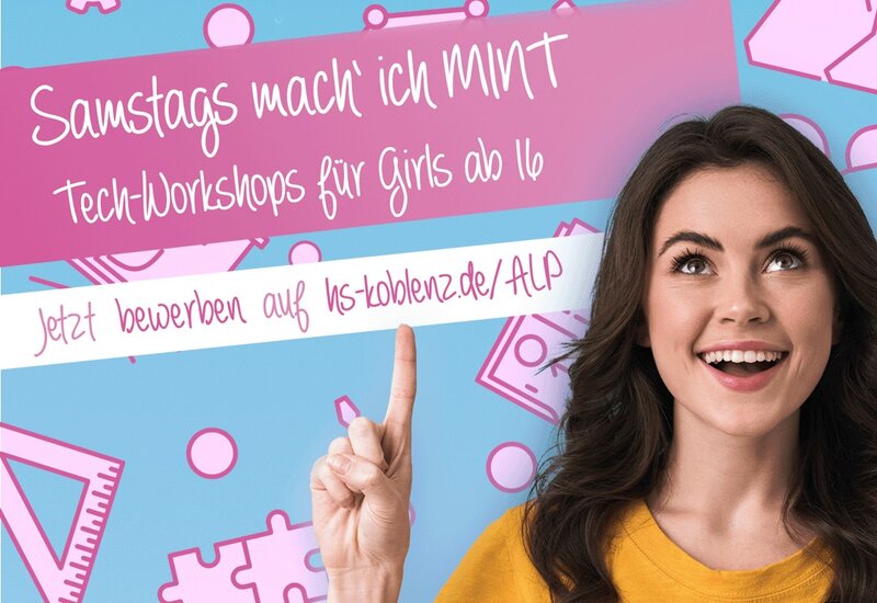 Samstags mach‘ ich MINT – Schnupperlabore an der Hochschule Koblenz für ...