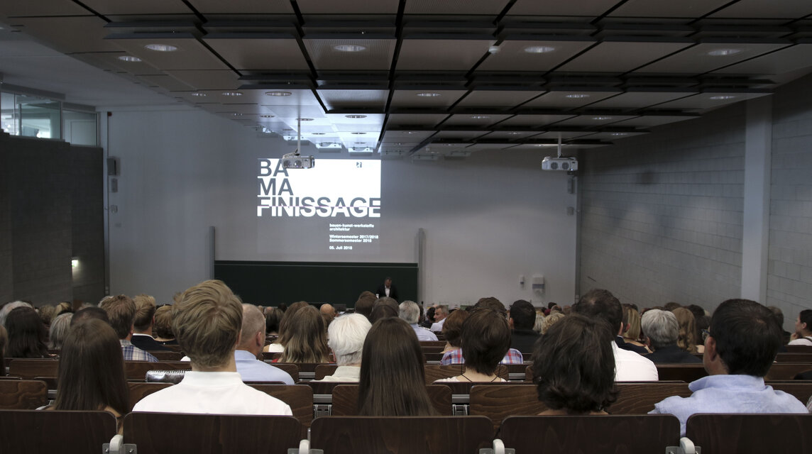 Präsentation auf der Finissage 2018