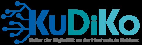 Logo des Projekts KuDiKo - Kultur der Digitalität an der Hochschule Koblenz