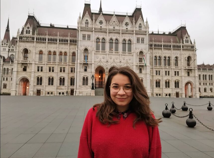 Katharina in Budapest, Hungary