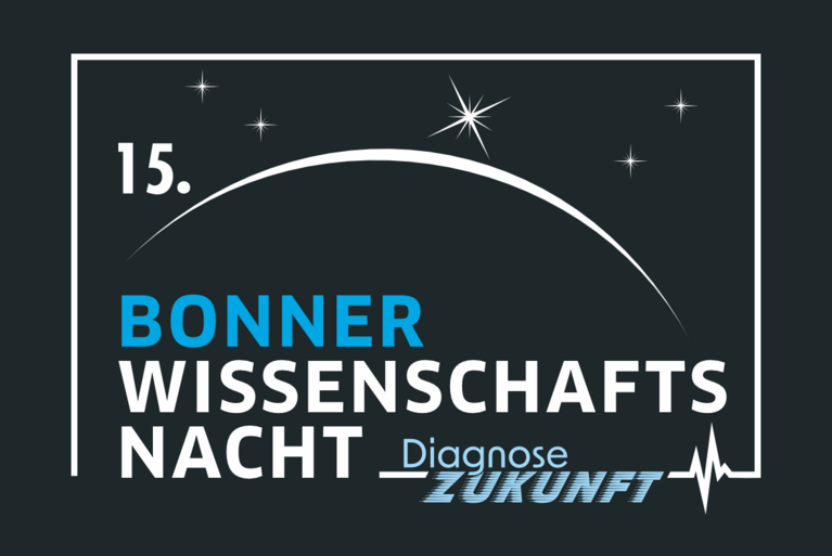 Logo mit Schriftzug zur 15. Bonner Wissenschaftsnacht