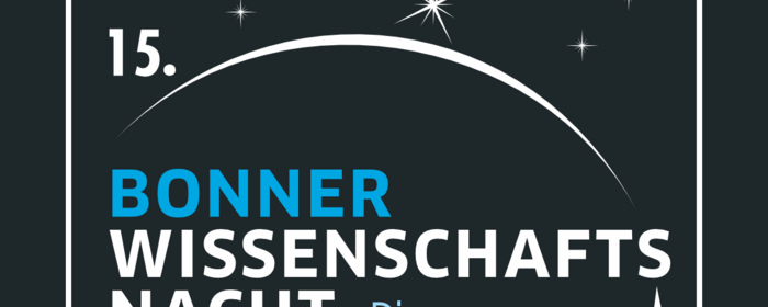 Logo mit Schriftzug zur 15. Bonner Wissenschaftsnacht