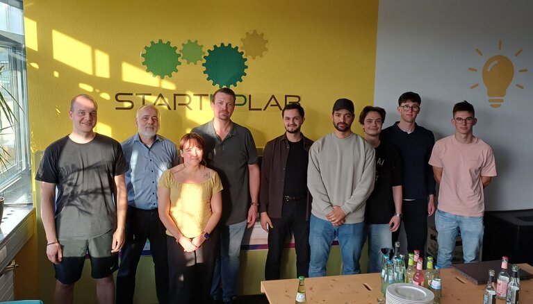 Studierende im StartUpLab