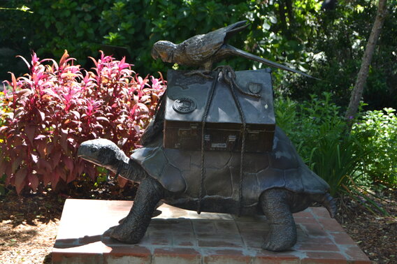 Turtle Sculpture at Brookgreen Gardens