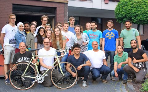 International Bicycle Workshop Impressions Group Photo