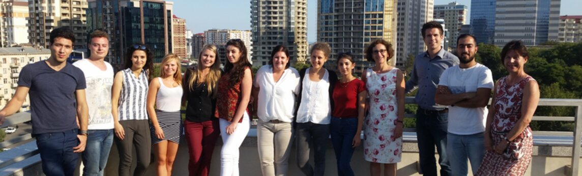 Participants of the 2016 Summer School in Baku, Azerbaijan