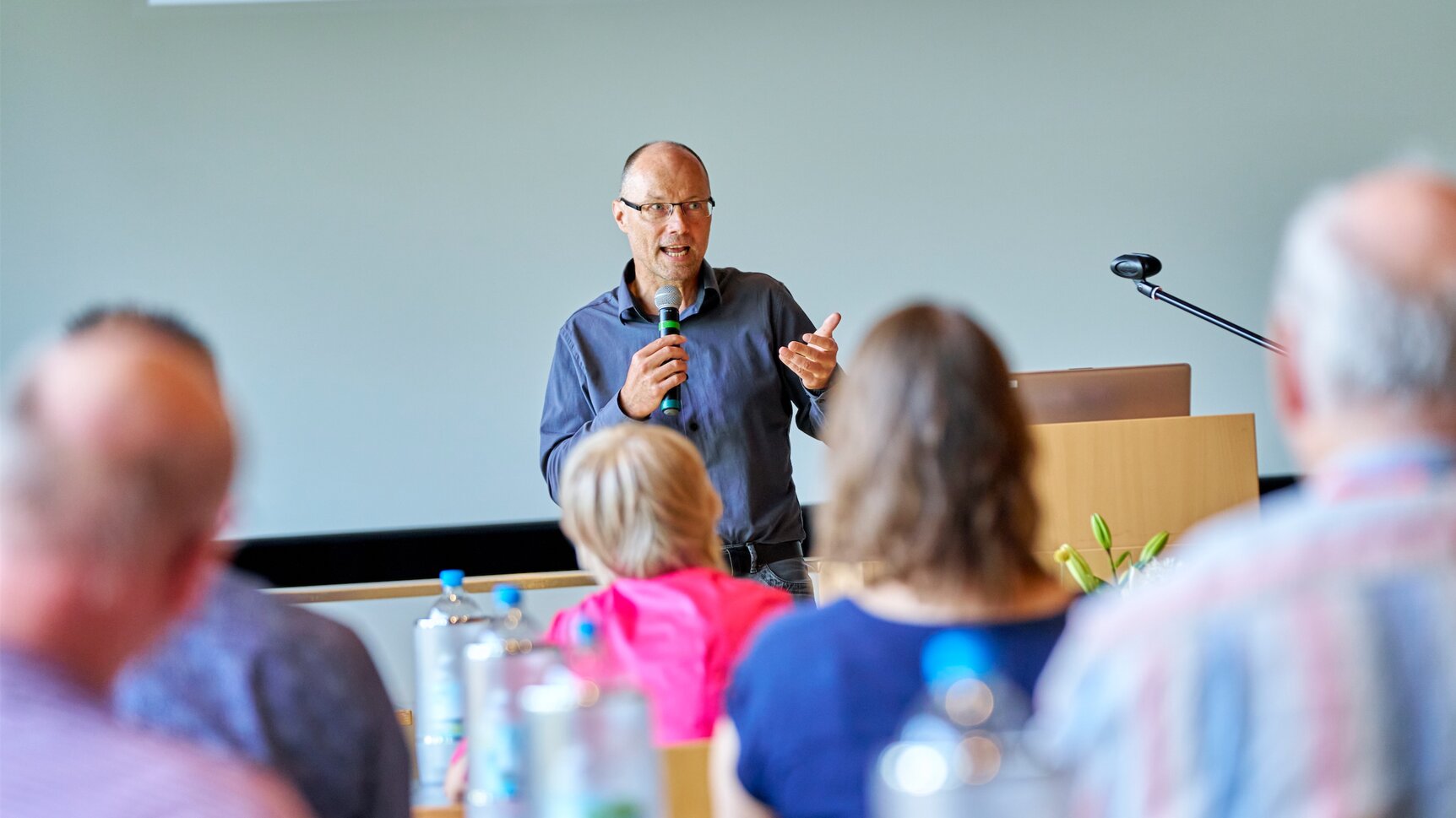 Steffen Kröhnert vor Publikum